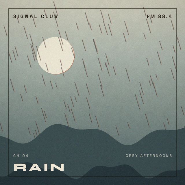 Rain channel — grey afternoons